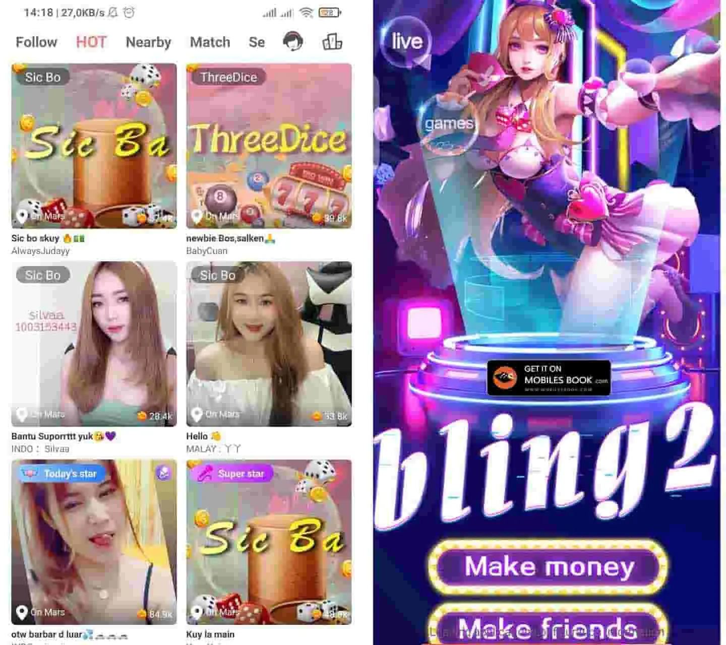 Bling2 Mod APK (Unlimited Money) Download - MobilesBook